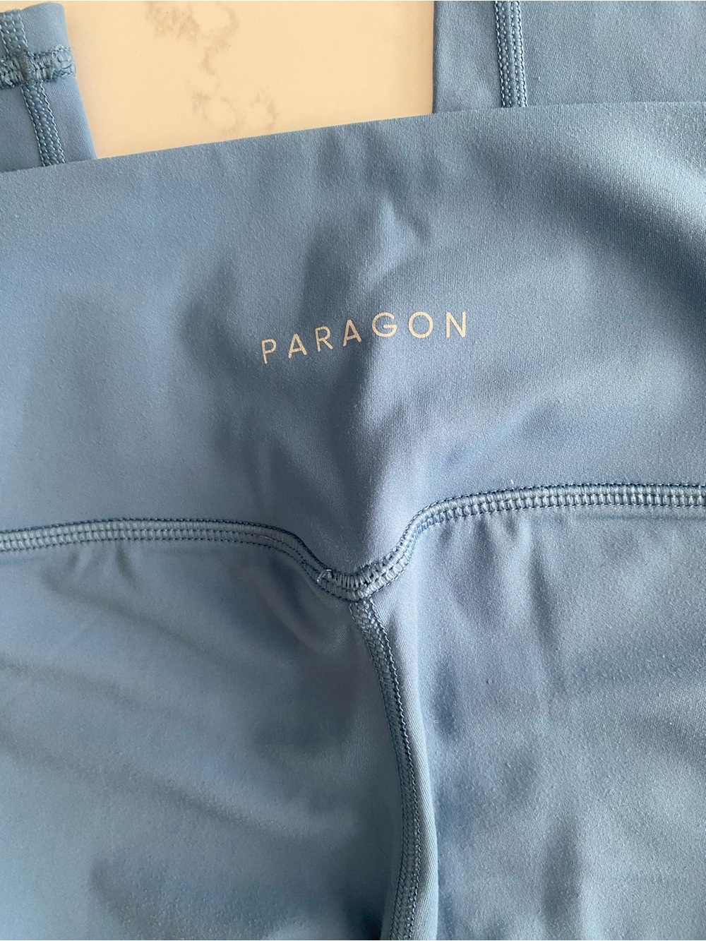 PARAGON Powder Blue Seamless Workout Leggings